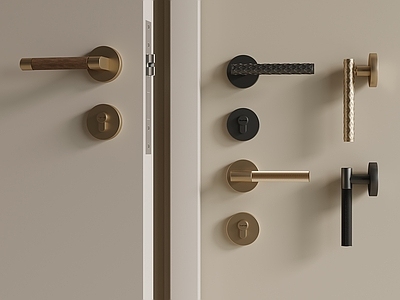轻奢法式拉手 门拉手 门锁 门五金