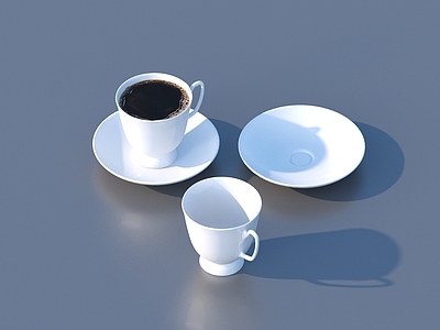厨房用品 咖啡杯 杯子 碟
