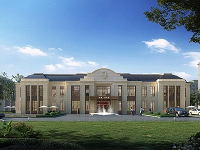 法式欧式多层住宅 多层住宅 别墅设计 法式建筑 欧式建筑