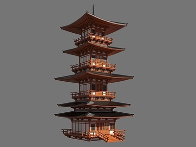 现代木塔