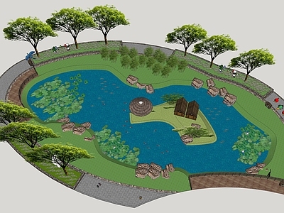 现代景观公园 动物园