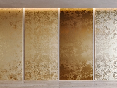 现代护墙板 金箔 金属板 做旧金属板 古铜金属 做旧古铜