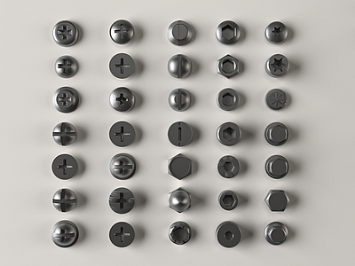 其他五金 现代五金 螺丝螺母 十字梅花螺丝 六角螺丝 自攻丝