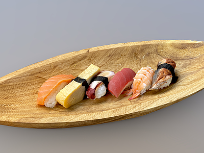 酒水食物 寿司船 寿司拼盘 寿司 日本寿司 日本食材
