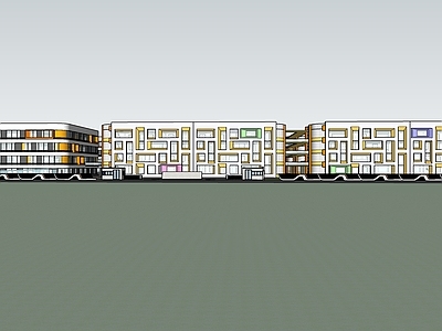 现代学校建筑 小学 建筑 规划