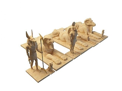 现代其他景观小品 雕塑