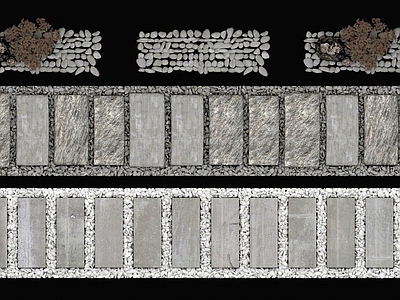现代其他景观小品 现代风格的石头树