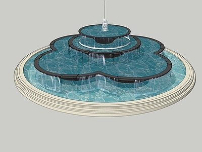 现代水景 现代典雅水钵