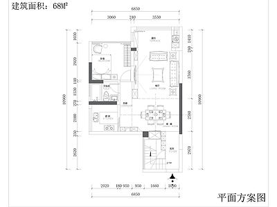 复式公寓 复式豪宅 复式 豪宅 复式公寓 平面图