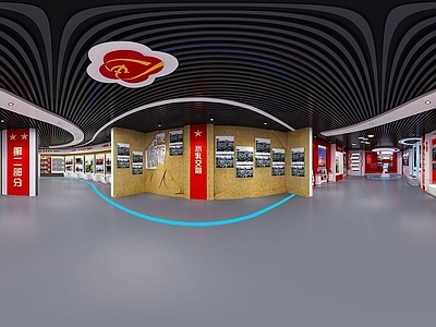 现代柳堡展厅
