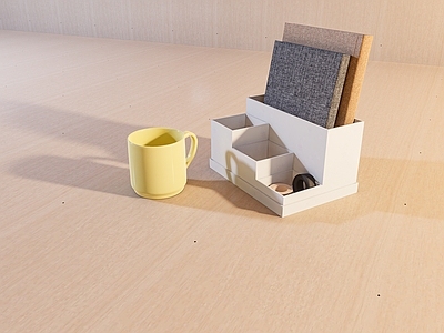 文具 工位办公用品组合 不卡摆件 小内存摆件 简约风格