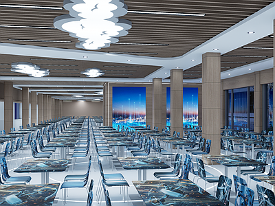 现代中餐厅 现代 餐厅 低空经济主题  中餐厅明档