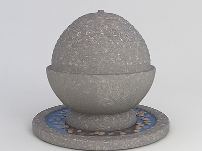 现代其他景观小品 园林小品
