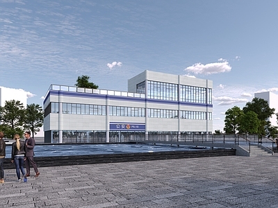 现代其他公共建筑 公安局