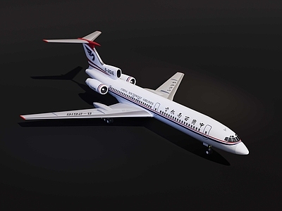 飞机 西南航空 客机 图154