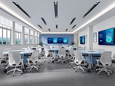 现代教室 现代讨论室教室
