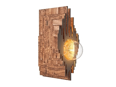 现代酒店 现代木纹壁灯筒灯