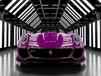 现代法拉利Ferrari599跑车
