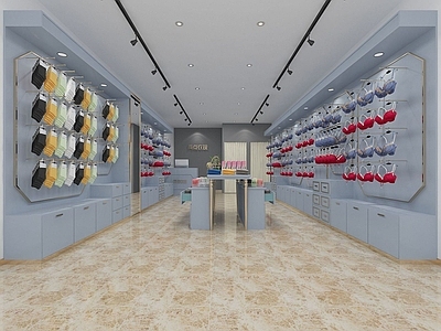 现代简约内衣服装店