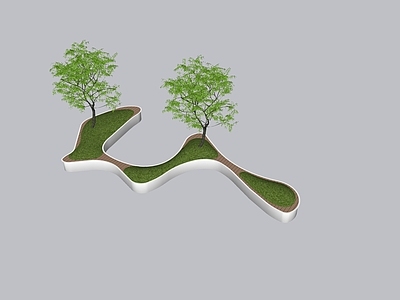 现代景观座椅 树池景观座椅