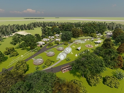 现代营地 星空房车露营地