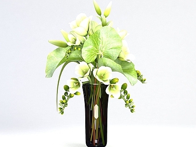现代花卉装饰品