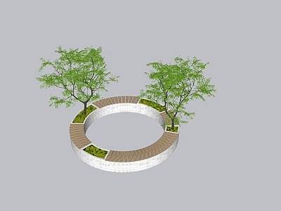 现代景观座椅 树池景观座椅