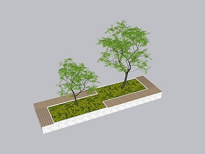 现代景观座椅 树池景观座椅