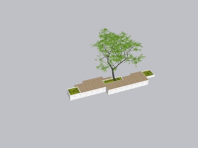 现代景观座椅 树池景观座椅