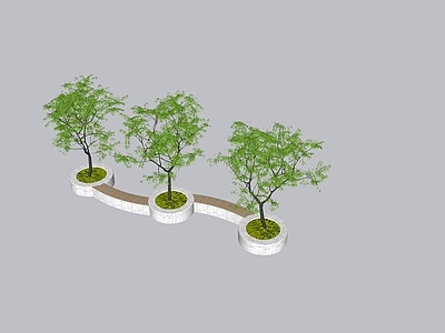 现代景观座椅 树池景观座椅