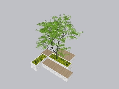 现代景观座椅 树池景观座椅