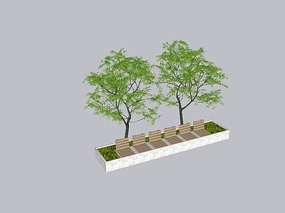 现代景观座椅 树池景观座椅