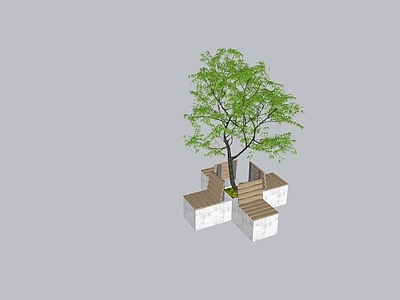 现代景观座椅 树池景观座椅