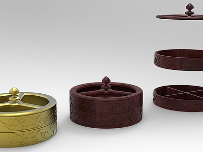 现代家居专卖店 干果盒