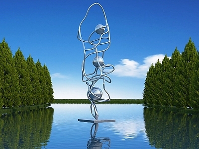 现代其他景观小品 现代艺术雕塑小品