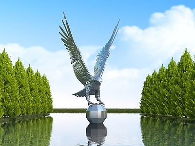 现代其他景观小品 现代园林景观雕塑