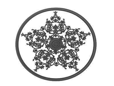 现代其他电器 现代风格雕花