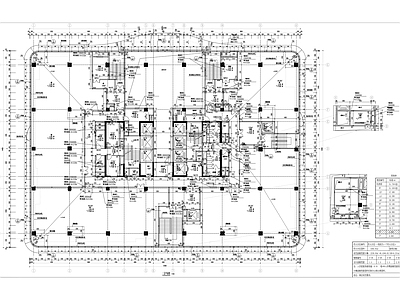 现代办公楼建筑 12层办公楼建筑 图 施工图