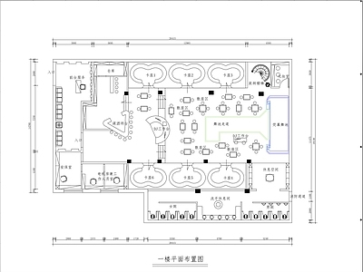 现代酒吧 酒吧设 施工图