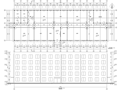 学校建筑 五层高校教学楼 大学教室框架结构 施工图