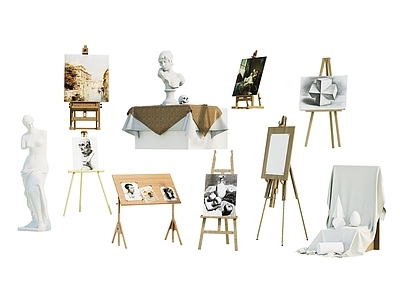 画具 画架 雕塑 画室用品