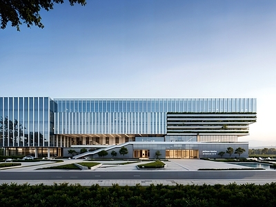 现代图书馆建筑 图书馆