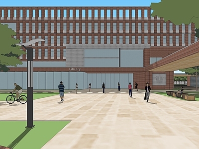 现代学校建筑 中学