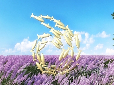 现代其他景观小品 现代雕塑