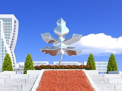现代其他景观小品 现代雕塑