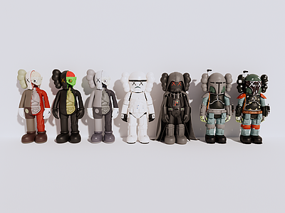 玩具 Kaws 潮玩 手办 装饰摆件 陈设饰品