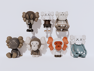 玩具 Kaws 潮玩 手办 装饰摆件 陈设饰品