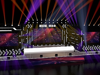 现代舞台 大型酷炫舞台 2025新型舞台 演唱会舞台 时尚舞台