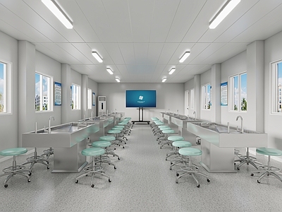 现代教室 现代宠物学校教室