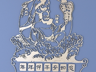 中式雕花 人物雕花